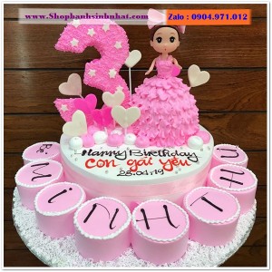 Bánh Sinh Nhật Công Chúa - BQ40